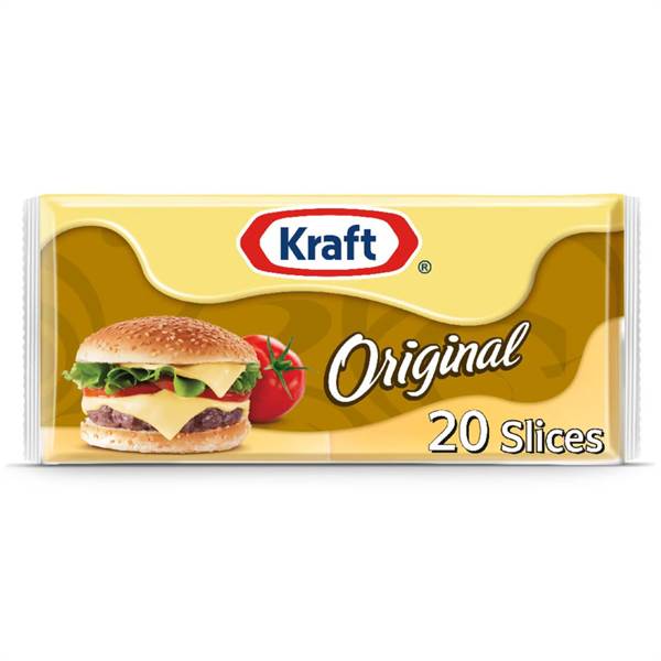 Kraft Original Cheese Slices 20 Slices Imported